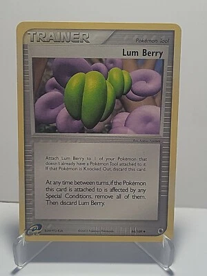 Lum Berry 84/109 Pokemon EX Ruby & Sapphire Uncommon Trainer LP Used SeePictures - Image 1 of 4