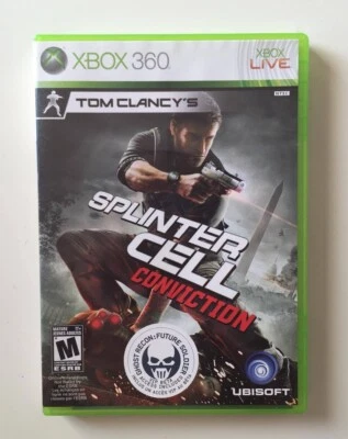 Microsoft XBOX 360 Tom Clancy's Splinter Cell Conviction (COMPLETE) - Image 1 of 3