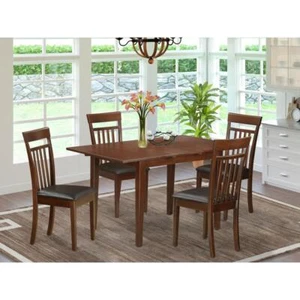 5 Pc Kitchen table set - Dining Table and 4 Dining Chairs Chairs - Picture 1 of 4