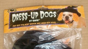 Witch Hat w/ Orange Hair Dog Pet Costume Halloween Dress-up Dogs by Ganz NOS NIP - Picture 1 of 2