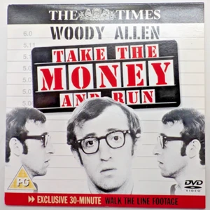 Take The Money And Run (DVD, The Times Promo) Woody Allen - Imagen 1 de 3