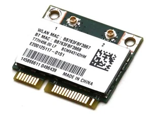 BroadCom BCM43142 BCM943142HM WIFI BT Card Wlan Wireless Bluetooth Half Mini ... - Picture 1 of 2