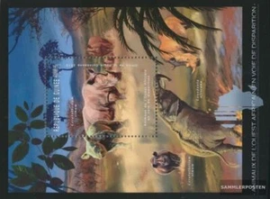 Guinea bloque 2080 nuevo con goma original 2012 en peligro de extinción animales - Imagen 1 de 1