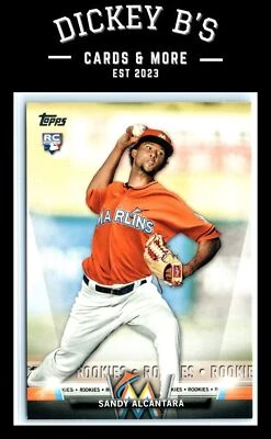 2018 Topps Topps Salute Series 2 #S-66 Sandy Alcantara Miami Marlins - Image 1 of 2