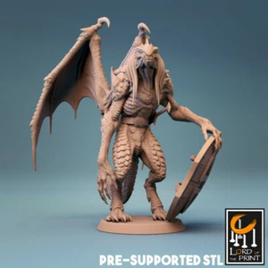 RPG Green Abishai Miniatura D&D DnD Pathfinder - Imagen 1 de 1