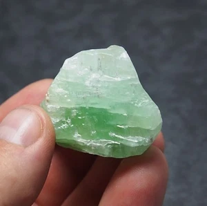 Green Calcite Emerald Natural Crystal Specimen Mineral Mexico - Picture 1 of 7