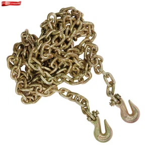 high-end 3/8" 20' G70  truck Tow Chain Tie Down Binder With Grade 70 Hooks - Bild 1 von 7