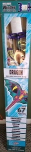 Dragon Deluxe Nylon Kite 67" Fiberglass Wingspan With Winder Complete NEW Kit  - Picture 1 of 2