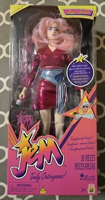 Boneca Jem and The Holograms 2025 Jem Jerrica The Loyal Subjects ENVIO RÁPIDO NA MÃO - Imagem 1 de 3