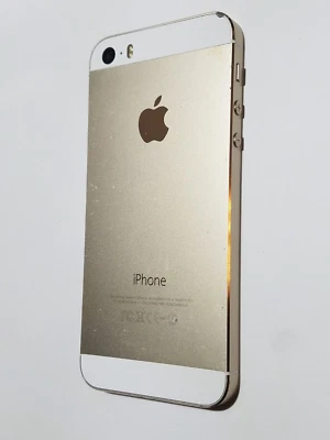 Repuestos Carcasa Marco Trasero Original Apple iPhone 5S Oro Blanco A1533 Foto 1 de 4