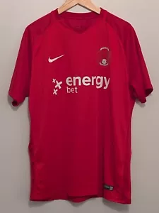 Leyton Orient Football Shirt Home 2017/18 Mens Size XL 23" PTP Nike - Picture 1 of 6