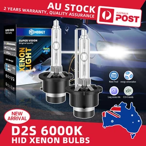 MODIGT D2S Xenon HEADLIGHT White 6000K HID Bulbs For Honda S2000 2000-2009 - Picture 1 of 13