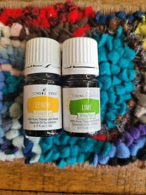 Эфирные масла Young Living новые запечатанные лимон и лайм 5 мл - Изображение 1 из 3