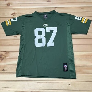 Green Bay Packers #87 Jordy Nelson NFL Team Football Jersey Size XL Youth - Picture 1 of 9