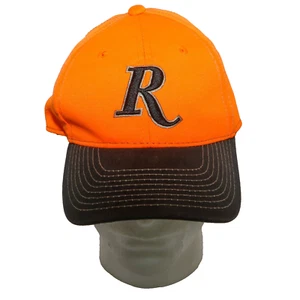 Remington Outdoors Logo Strap Back Hat Cap Hunters Orange & Black - Picture 1 of 7