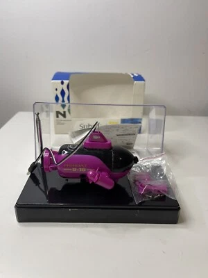 Remote Control Mini Submarine LED Light Rechargeable Purple Battery-Powered U16 - Image 1 of 4