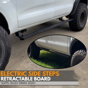 Tabla de correr eléctrica eléctrica se adapta a ISUZU D-MAX 2023-2025 escalón lateral desplegable - Imagen 1 de 22