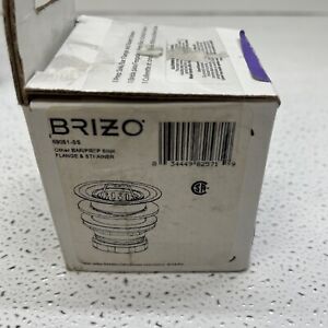 Brizo 69051 - Flange & Strainer - Bar/Prep Sink Brilliance Stainless