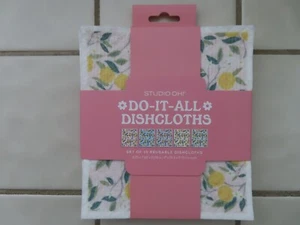 Studio Oh! Do-It-All Dish Cloths – New Package of 10 - Use Wet Or Dry - Picture 1 of 2