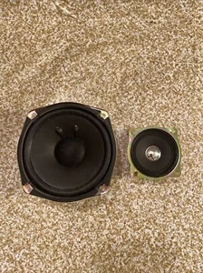 NASACO 4.5" WOOFER (11980)& 1" TWEETER (46502)4 OHM 15 WATTTS tested - Picture 1 of 11
