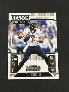 2024 Panini Contenders C.J. Stroud #39 Houston Texans (R) - Picture 1 of 2