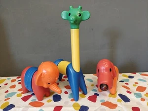 Vintage Tupperware Zoo It Yourself Toy Animals Toys Mix Match Building Retro - Picture 1 of 11
