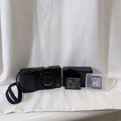 Ricoh GR Digital Ⅰ First 8.1MP Digital Camera Color Black Working Tested Used - Image 1 of 4