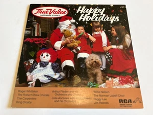 True Value Happy Holidays Vol. 19 LP EX Vinyl RCA 1984 Christmas Compilation - Picture 1 of 4