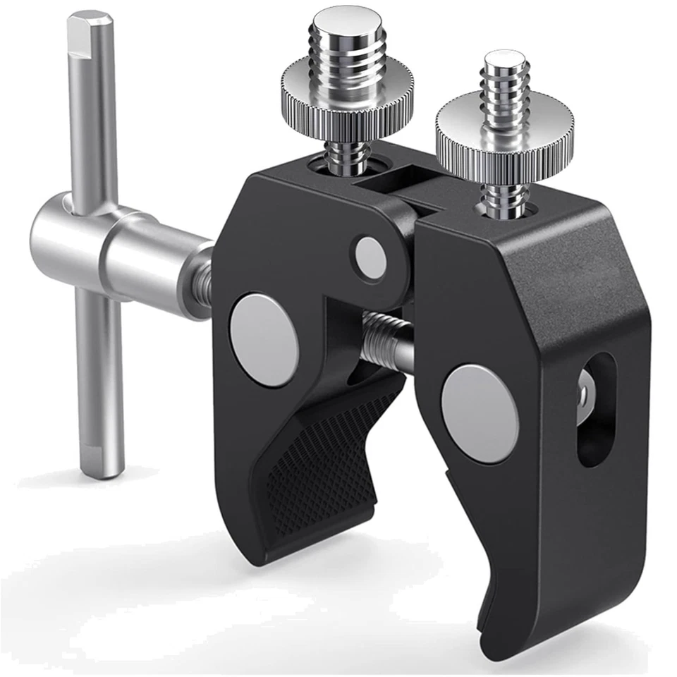 Kamera Klemme Super Clamp Stativ Licht Monitor Adapter Zubehör - Bild 1 von 1