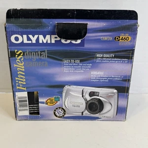 Olympus Camedia D-460 zoom fotocamera digitale argento 1,3 megapixel autofocus zoom ottico 3x - Foto 1 di 13