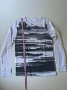 Epic Threads  Boys Long Sleeves T-shirt White Size Medium - Picture 1 of 2