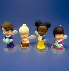 Hallmark Keepsake Ornamento Angeli di Maria 4 Girasole Zinnia Acacia Aster senza scatola - Foto 1 di 22