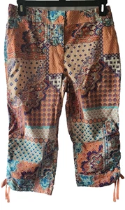 Neu mit Etikett Chico's mehrfarbige Damen-Capri Größe 0,5P - Bild 1 von 6