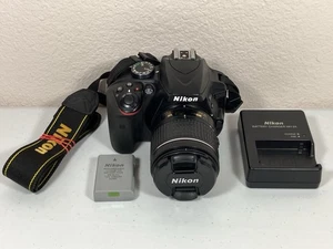 Nikon D3400 24,2 megapixel fotocamera reflex digitale con obiettivo AF-P 18-55 mm f/3,5-5,6 G VR - Foto 1 di 12