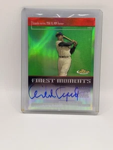 2004 Topps Finest Orlando Cepeda Finest Moments Autograph Auto #FMA-OC Giants - Picture 1 of 2