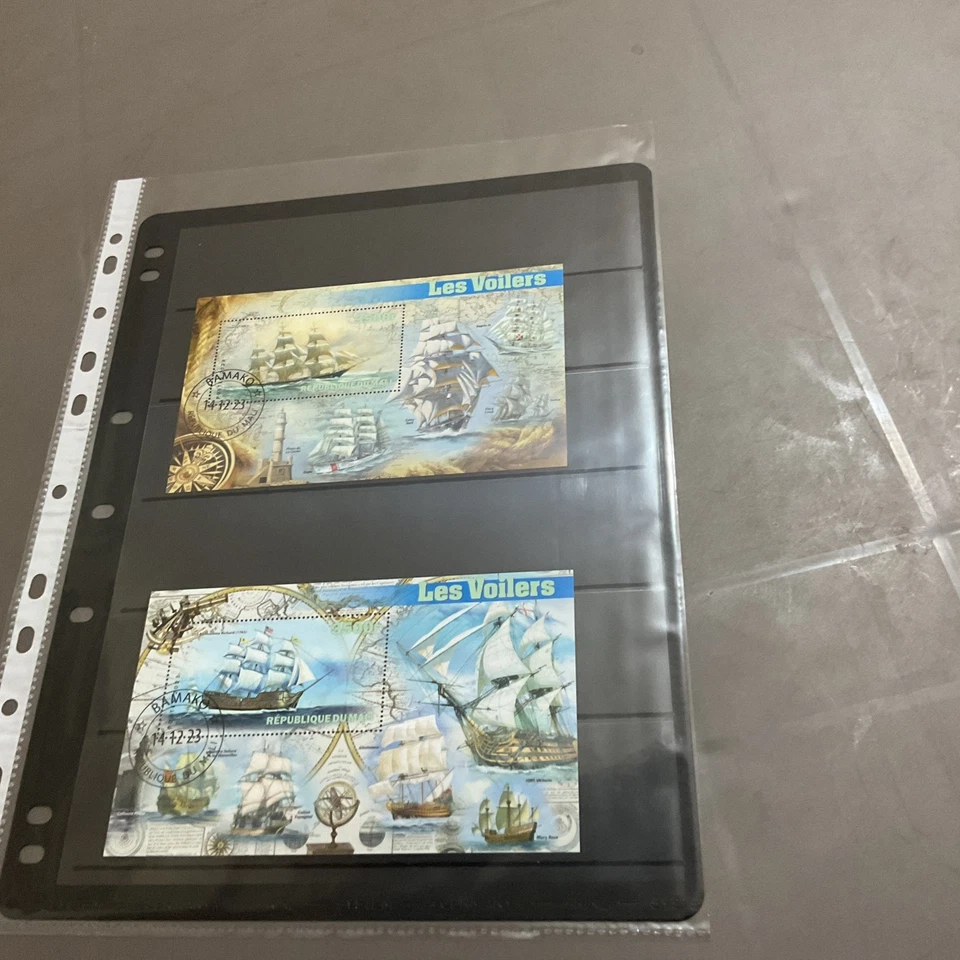 Mini hojas de sello Rep Du Mali X 2 CTO circ 2023 Foto 1 de 1