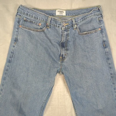 Levis Denizen Jeans Mens 36x31 Work Rugged 236 Straight Denim Distress Heavy - Image 1 of 4