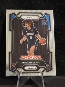 2023-24 Panini Prizm Monopoly #66 Anthony Black RC Rookie - Orlando Magic - Picture 1 of 1