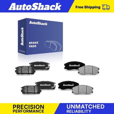 Front Rear Ceramic Brake Pad Set for 2007-2009 Chevrolet Equinox Foto 1 de 4