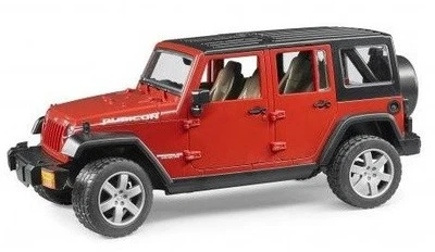 4001702025250 Car Jeep Wrangler Unlimited Rubocon BRUDER - Image 1 of 4