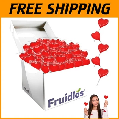 Delicious Individually Wrapped Heart-Shaped Lollipops - Perfect for Gifting - Image 1 of 4