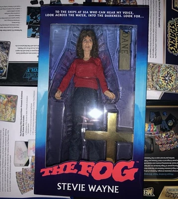 Figura de acción de tela retro NECA the Fog Stevie Wayne 8" Scream exclusiva de fábrica Foto 1 de 4