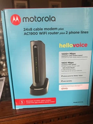 Motorola M7711 Still on the Xfinity active list two phone line capable - Image 1 of 3