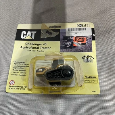Vintage 1998 Norscot 55901 1:64 CAT Challenger 45 Agricultural Tractor  - Image 1 of 2