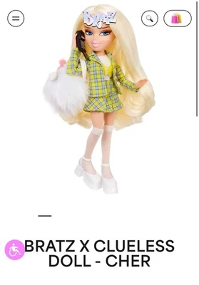 MGA Bratz x Clueless 30th Anniversary CHER Collector Doll Set *IN HAND*