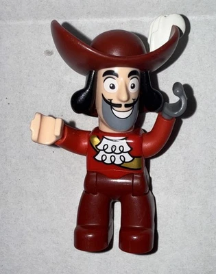Lego Duplo Disney Captain Hook Figure - Jake and the Neverland Pirates - Image 1 of 4