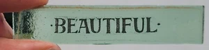 Stained Glass Beautiful green glass church window fragment - Picture 1 of 4