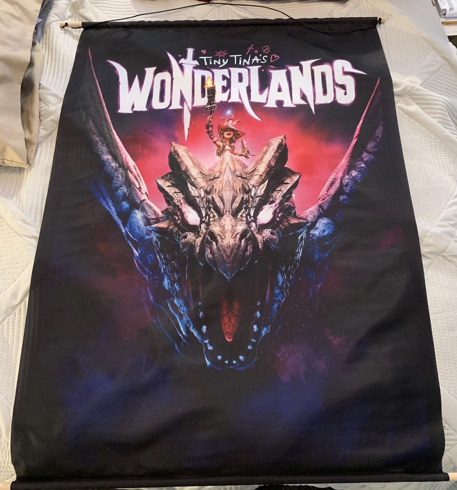Loot Gaming Tiny Tina’s Wonderlands Wall Art Scroll 23x33 NIOP - Image 1 of 1