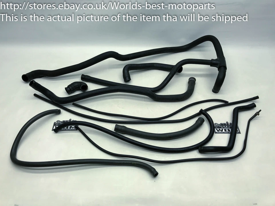 Aprilia Scarabeo 500 (1) 04' Cooler Air Hoses As Pictured Radiator Hoses - Image 1 of 3