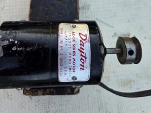 Dayton Universal AC/DC, 1/15 hp, 5000 RPM, 115V Double Shaft 2M066, Vintage, CCW - Picture 1 of 5